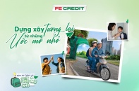 Cùng FE CREDIT “Dựng xây tương lai từ những ước mơ nhỏ” mùa tựu trường 2025