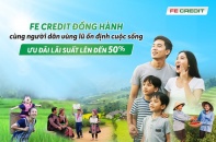 FE CREDIT tung gói tín dụng ưu đãi, hỗ trợ người dân vùng lũ ổn định cuộc sống
