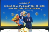 SACOMBANK bổ nhiệm Phó tổng giám đốc phụ trách mảng quản trị rủi ro, pháp chế, tuân thủ