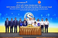 Sacombank hợp tác với Cục thuế triển khai giải pháp hỗ trợ hàng triệu hộ kinh doanh