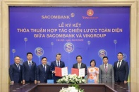 SACOMBANK và Vingroup ký kết hợp tác chiến lược toàn diện