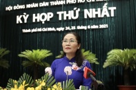 Bà Nguyễn Thị Lệ tái đắc cử Chủ tịch HĐND TP.HCM khóa X