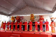 Khánh thành đường Đinh Thị Thi tại Van Phuc City