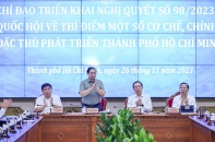 Hết năm 2023, TP.HCM sẽ cụ thể hóa hoàn toàn nội dung trong Nghị quyết 98