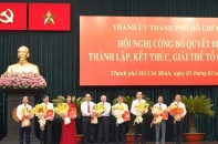 Thành ủy TP.HCM thành lập 2 Đảng bộ mới