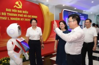 TP.HCM triển lãm sản phẩm công nghệ chiến lược quốc gia tại Đại hội Đảng bộ Thành phố