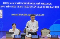 Luật Đô thị đặc biệt: Chấm dứt cơ chế “xin - cho” trong quản trị TP.HCM