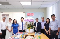 Lãnh đạo TP.HCM thăm, chúc mừng Báo Tài chính - Đầu tư