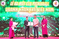 Ra mắt Câu lạc bộ Pickleball Doanh nhân trẻ Việt Nam