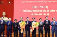 Ban Chính sách, chiến lược Trung ương có thêm 2 Phó trưởng ban
