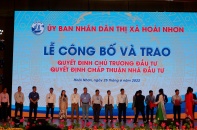 Bình Định: Hơn 3.242 tỷ đồng đầu tư vào bất động sản Hoài Nhơn