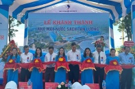 Quảng Trị khánh thành dự án nâng cấp nhà máy nước sạch Tân Lương
