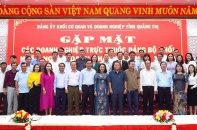 Quảng Trị gặp mặt doanh nghiệp trực thuộc Đảng bộ khối nhân Ngày Doanh nhân Việt Nam 