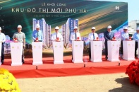 Ninh Thuận khởi công Dự án Khu đô thị mới Phủ Hà hơn 641 tỷ đồng