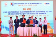 Doanh nghiệp Nam Trung Bộ kết nối giao thương hàng hóa với doanh nghiệp Hàn Quốc