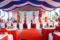Ninh Thuận: Khởi công hạ tầng kỹ thuật Dự án Khu đô thị mới Bờ Sông Dinh