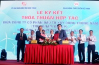 Tập đoàn Trung Nam hợp tác cùng Power China sản xuất trụ, cánh điện gió tại Ninh Thuận