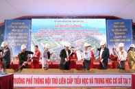 Gia Lai khởi công Dự án Trường phổ thông nội trú liên cấp tại 7 xã biên giới