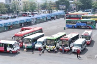 Chưa đến mức giảm tần suất số lượng các chuyến xe tại TP.HCM