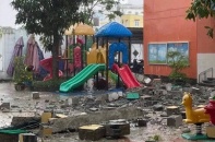 TP.HCM: Thông tin về việc sập đổ tường mái tại Trường Mầm non Ban Mai