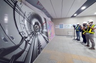 Tầng B1 Ga Ba Son thuộc tuyến Metro số 1 hoàn thành vượt tiến độ