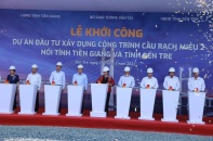 Khởi công dự án cầu Rạch Miễu 2 với tổng vốn đầu tư 5.175 tỷ đồng