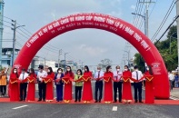 TP.HCM: Thông xe đường Đặng Thúc Vịnh (Tỉnh lộ 9) thúc đẩy kinh tế huyện Hóc Môn