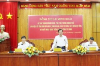 Phó thủ tướng Lê Minh Khái bàn tháo gỡ khó khăn kinh tế, đầu tư tại Tây Ninh