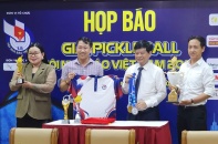 Lần đầu tiên có giải pickleball dành riêng cho người làm báo tại Việt Nam