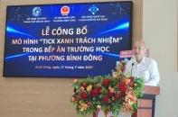 Minh bạch từng suất ăn học đường bằng công nghệ truy xuất nguồn gốc