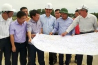 Bàn giao mốc lộ giới dự án cao tốc Bắc - Nam đoạn qua Hà Tĩnh