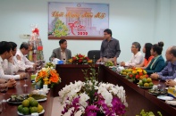 Thường trực tỉnh Phú Yên chúc Tết các đơn vị Tài chính, Ngân hàng