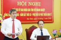 Chủ tịch Hà Tĩnh trực tuyến với gần 300 doanh nghiệp để tìm hướng gỡ khó