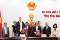 Tập đoàn Leonhard Kurz (Đức) ký kết hợp tác với Bình Định
