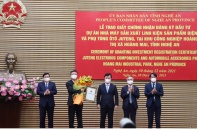 Nghệ An trao giấy chứng nhận đăng ký đầu tư cho dự án 200 triệu USD
