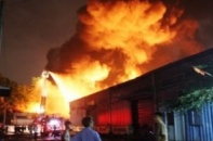 Vụ cháy kho Sacombank thiệt hại hàng trăm tỷ đồng