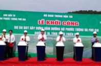 Khởi công xây dựng 2 dự án BOT trên Quốc lộ 1