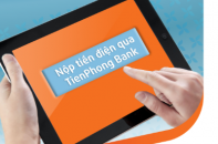 Nộp tiền điện qua TienPhong Bank chỉ mất 1 phút
