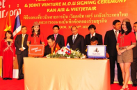 VietJetAir thành lập liên doanh hàng không tại Thái Lan
