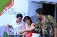Quán cà phê "độc" từ biển báo giao thông