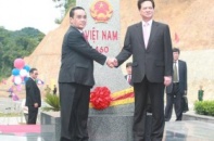 Hoàn thành công tác tôn tạo mốc biên giới Việt Nam - Lào