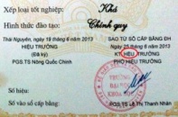 700 bằng tốt nghiệp đại học sai chính tả