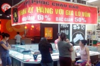 Sốc: Ngọc giảm giá 60%, bạc giảm giá 50%
