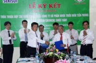 Nhựa Thiếu niên Tiền Phong bắt tay đối tác Nhật Bản