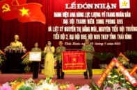 Đại đội 895 TNXP Thái Bình nhận danh hiệu Anh hùng