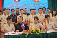 Ký kết Hợp tác với Hải quan Vùng III (Lào)