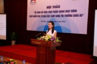 Xuất khẩu rau quả sang EU có dấu hiệu giảm sút
