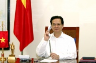 Thủ tướng Nguyễn Tấn Dũng điện đàm với Thủ tướng Nhật Bản