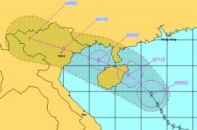 Bão số 5 áp sát ven biển Quảng Ninh- Nam Định - Hải Phòng