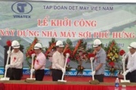 Vinatex khởi công Nhà máy sợi tại Thừa Thiên Huế